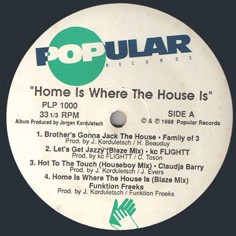 Various : Home Is Where House Is (LP, Comp)