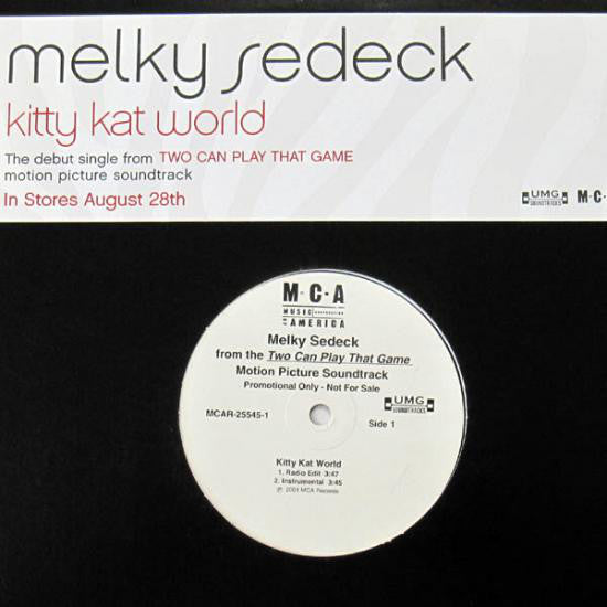 Melky Sedeck : Kitty Kat World (12", Promo)
