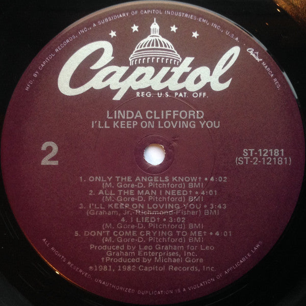 Linda Clifford : I'll Keep On Loving  You (LP, Album)