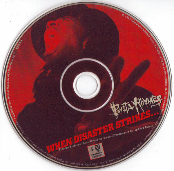 Busta Rhymes : When Disaster Strikes... (CD, Album, WEA)