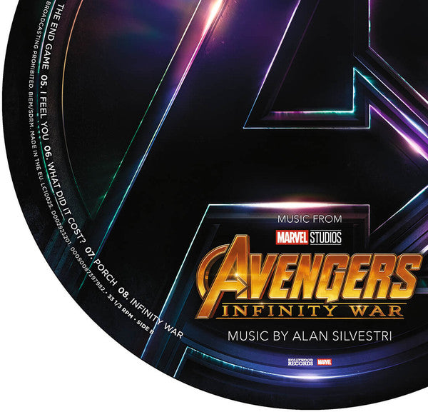 Alan Silvestri : Avengers: Infinity War (Music From Marvel Studios) (LP, Album, Pic)