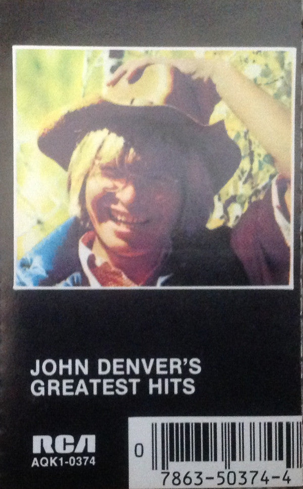 John Denver : John Denver's Greatest Hits (Cass, Comp, RE, Cov)