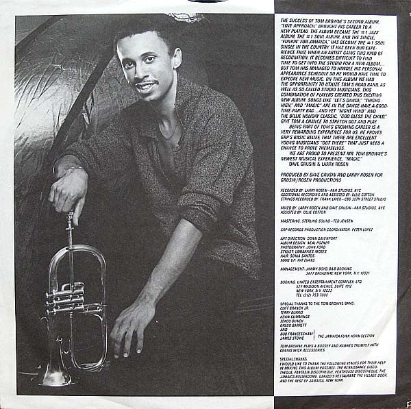 Tom Browne : Magic (LP, Album, Ter)