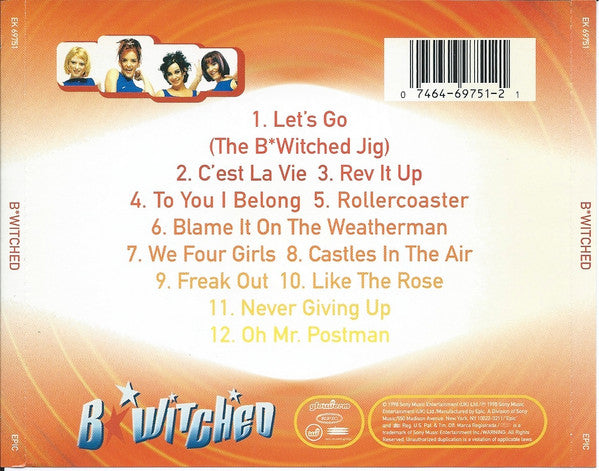 B*Witched : B*Witched (CD, Album, Enh)