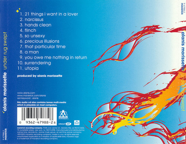 Alanis Morissette : Under Rug Swept (CD, Album, Enh, Oly)