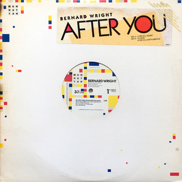 Bernard Wright : After You (12")