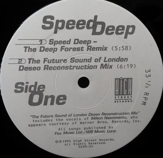 Jon Anderson : Speed Deep (12")