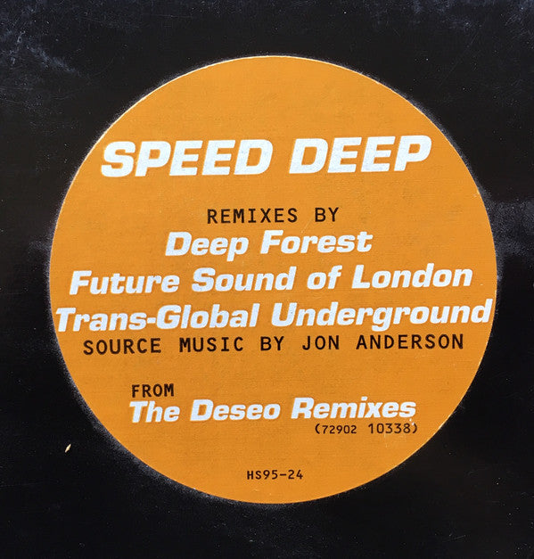 Jon Anderson : Speed Deep (12")
