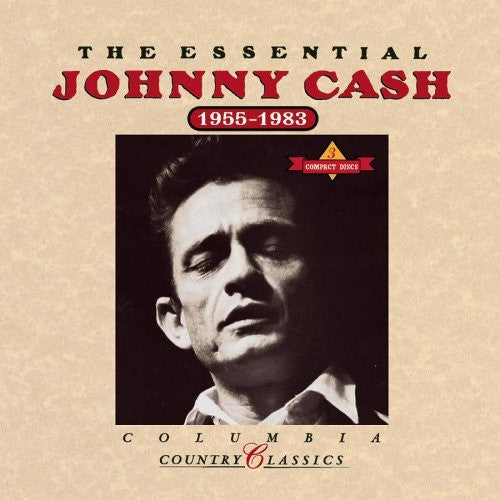 Johnny Cash : The Essential Johnny Cash (1955-1983) (3xCD, Comp + Box)