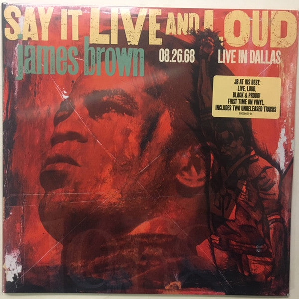 James Brown : Say It Live And Loud (08.26.68 Live In Dallas) (2xLP, Album, RE)