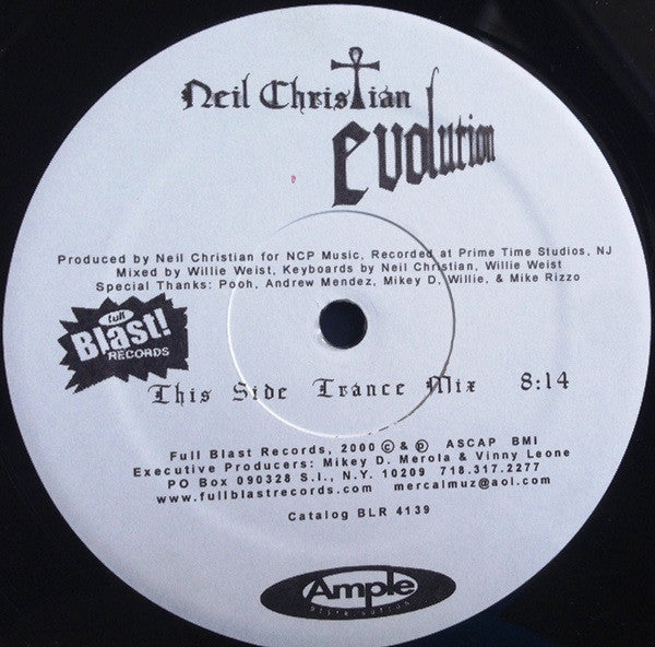 Neil Christian : Evolution (12")