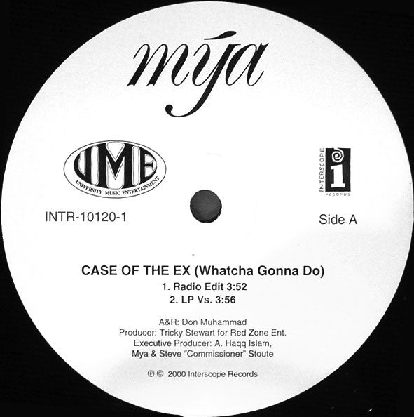 Mya : Case Of The Ex (Whatcha Gonna Do) (12")
