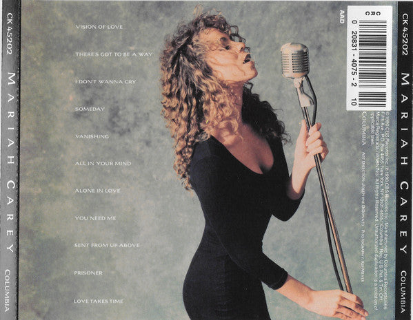 Mariah Carey : Mariah Carey (CD, Album, Club, CRC)