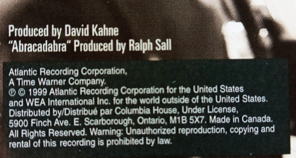 Sugar Ray (2) : 14:59 (CD, Album, Club)