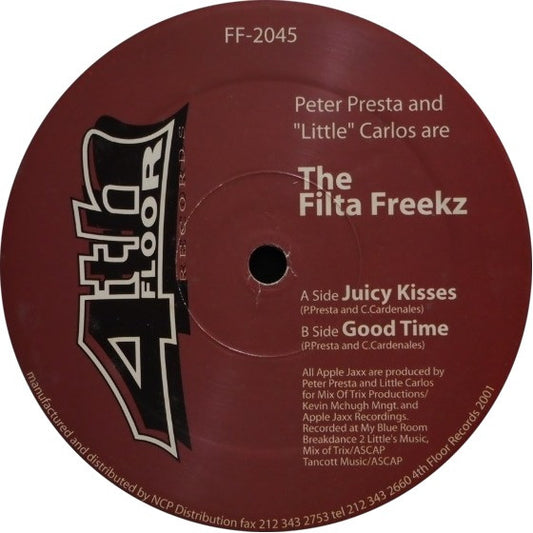 The Filta Freekz : Juicy Kisses (12")