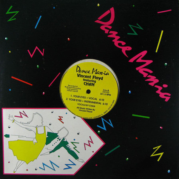 Vincent Floyd Featuring Chan : Your Eyes (12")