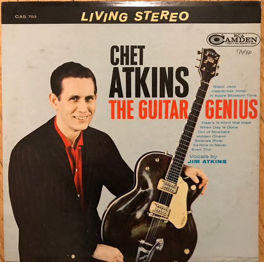 Chet Atkins : The Guitar Genius (LP, Album, Hol)