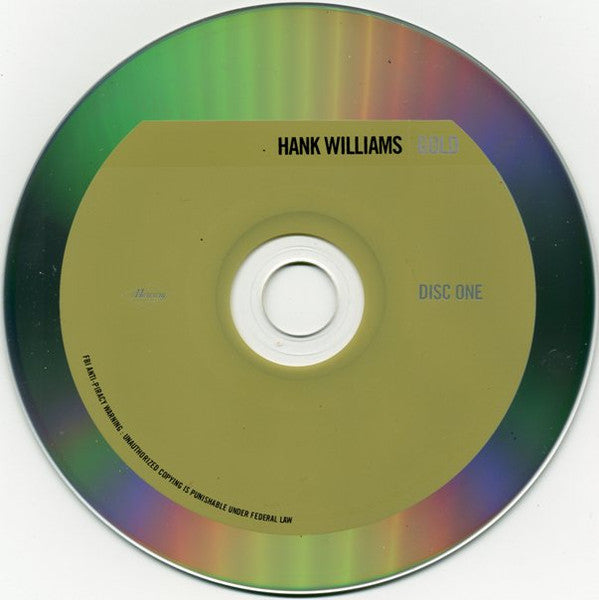 Hank Williams : Gold (2xCD, Comp, RM, RP)