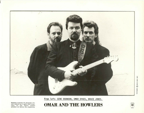 Omar And The Howlers : Hard Times In The Land Of Plenty (LP, Album, Car)
