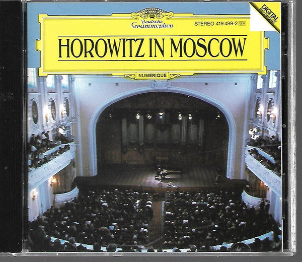 Vladimir Horowitz : Horowitz In Moscow (CD, PDO)