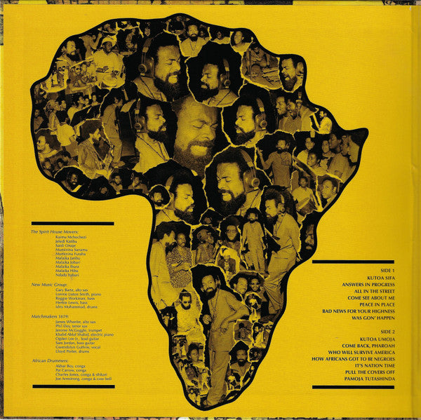 Amiri Baraka : "It's Nation Time" African Visionary Music (LP, Album, RE, RM, Gat)