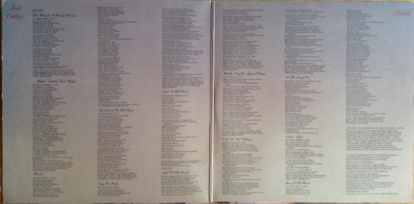 Judy Collins : Judith (LP, Album, PRC)