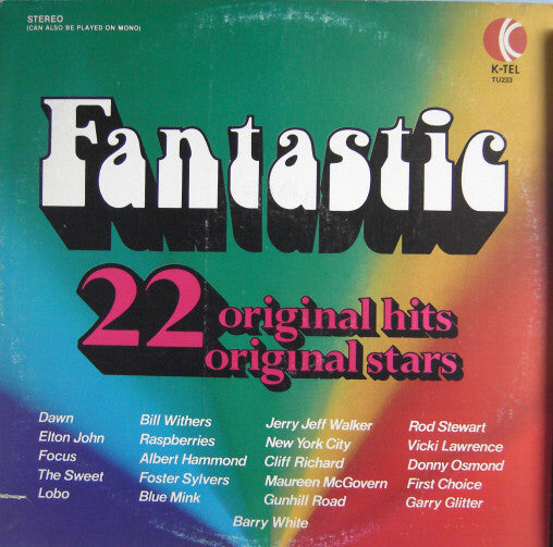 Various : Fantastic 22 Original Hits 22 Original Stars (LP, Comp, Ltd, Son)