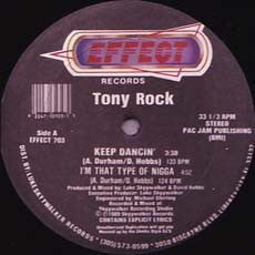 Tony Rock : Keep Dancin' (12")