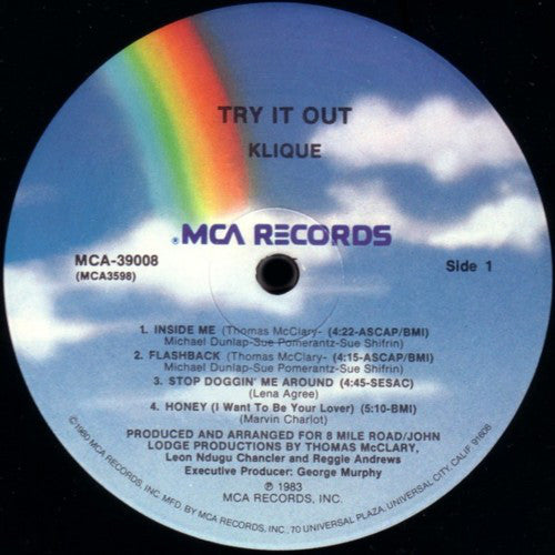 Klique : Try It Out (LP, Album)