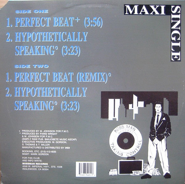 MC. Jr. Cas : Perfect Beat (12", Maxi)