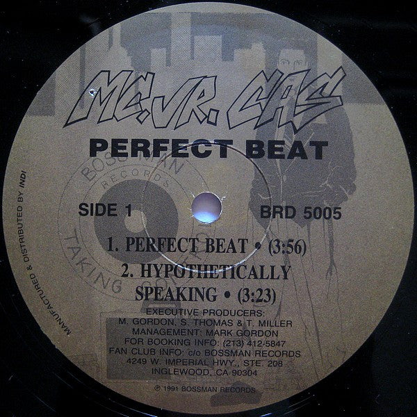 MC. Jr. Cas : Perfect Beat (12", Maxi)