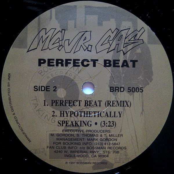 MC. Jr. Cas : Perfect Beat (12", Maxi)