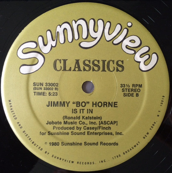 Jimmy "Bo" Horne : Spank / Is It In (12", RE)