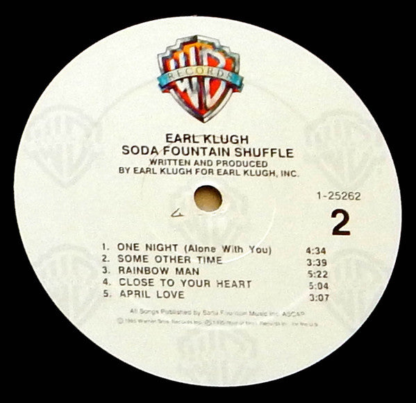 Earl Klugh : Soda Fountain Shuffle (LP, Album, All)