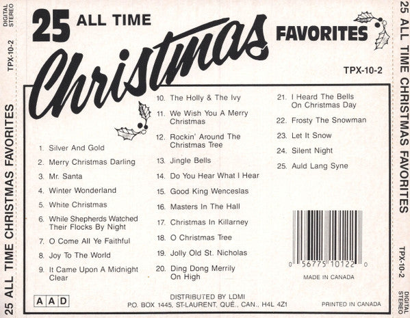 The Starlite Orchestra : 25 All Time Christmas Favorites (CD)