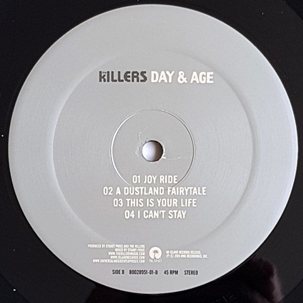 The Killers : Day & Age (2xLP, Album, RE, RM, 10t)