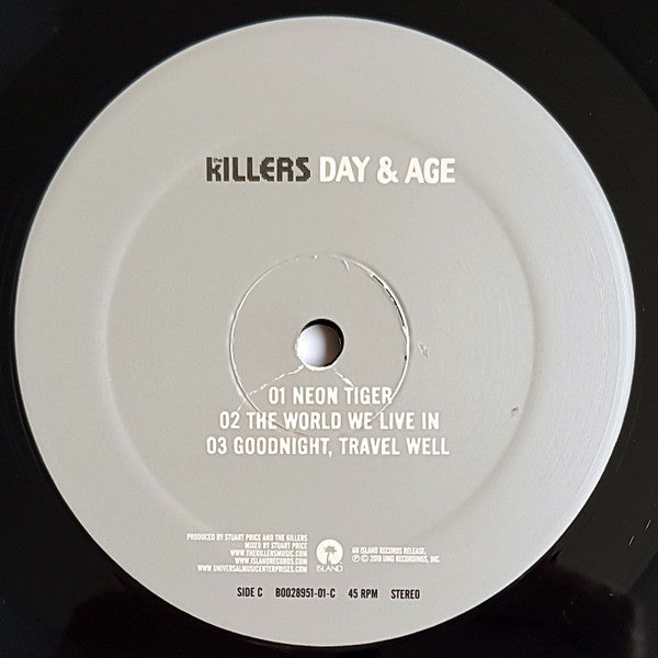 The Killers : Day & Age (2xLP, Album, RE, RM, 10t)