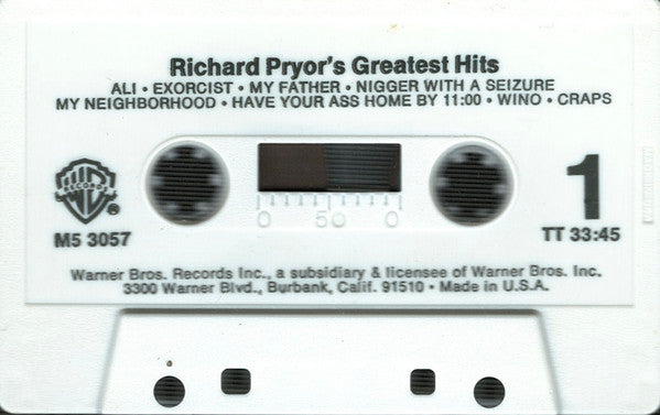 Richard Pryor : Richard Pryor's Greatest Hits (Cass, Comp, RE)