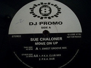 Sue Chaloner : Move On Up (12", Promo)
