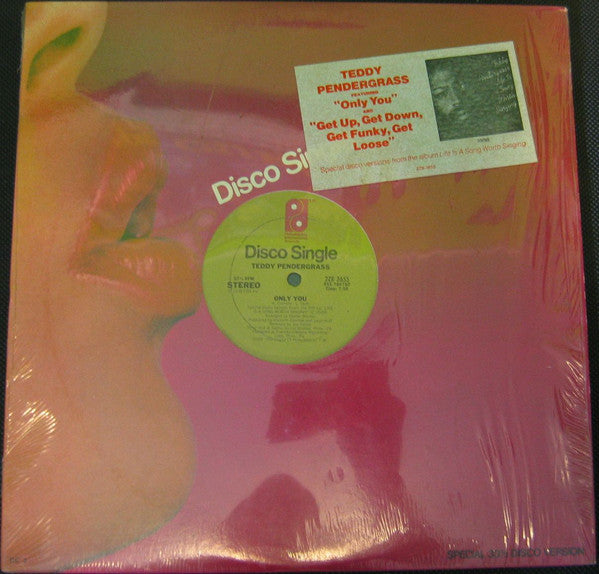 Teddy Pendergrass : Only You / Get Up, Get Down, Get Funky, Get Loose (12", Single)