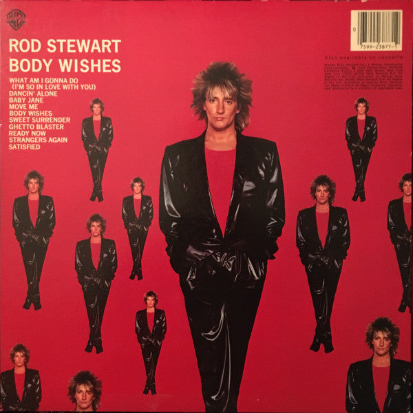 Rod Stewart : Body Wishes (LP, Album, SRC)