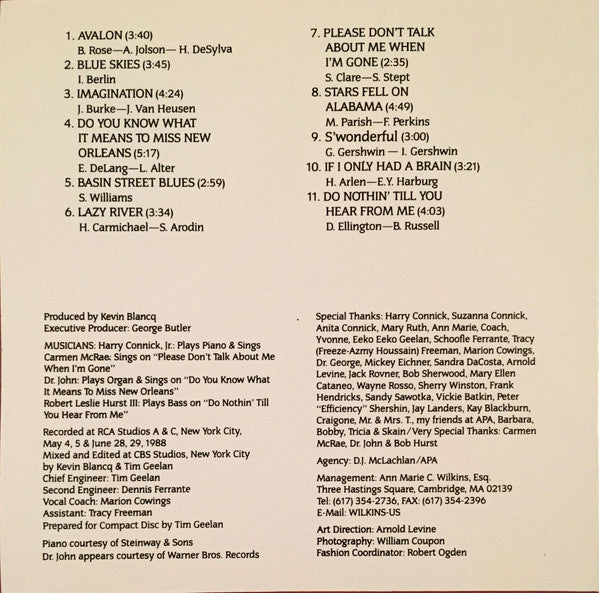 Harry Connick, Jr. : 20 (CD, Album, RE)