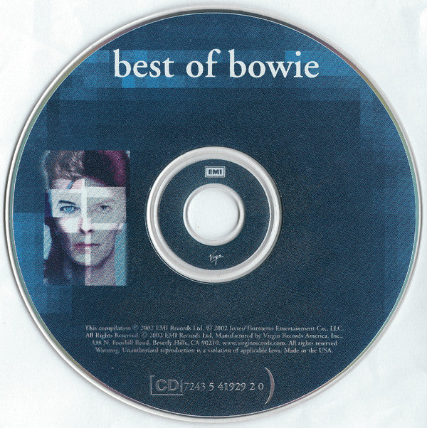 Bowie* : Best Of Bowie (CD, Comp, RP, Cin)