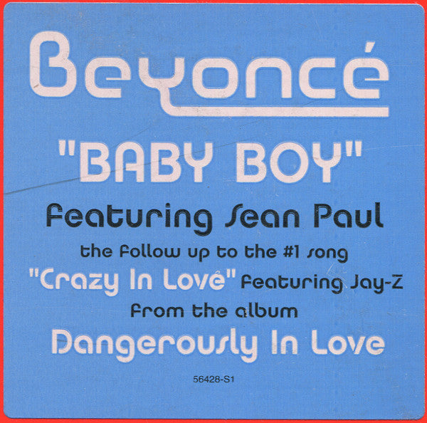 Beyoncé Featuring Sean Paul : Baby Boy (12")