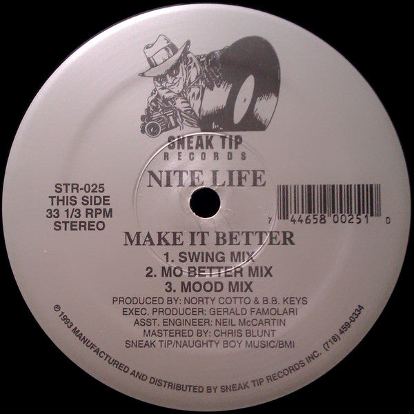 Nite Life (2) : Make It Better / Right Here (12")