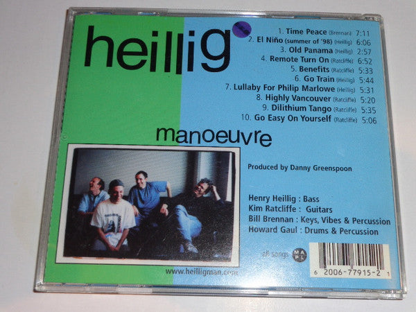 Heillig Manoeuvre : Heillig Manoeuvre (CD, Album)