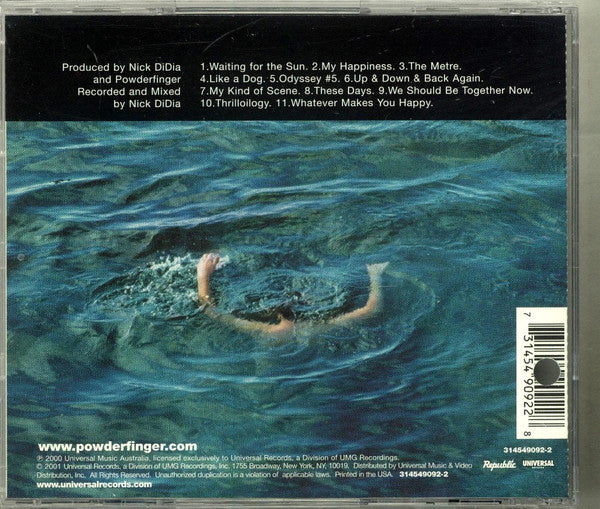 Powderfinger : Odyssey Number Five (CD, Album, Aqu)