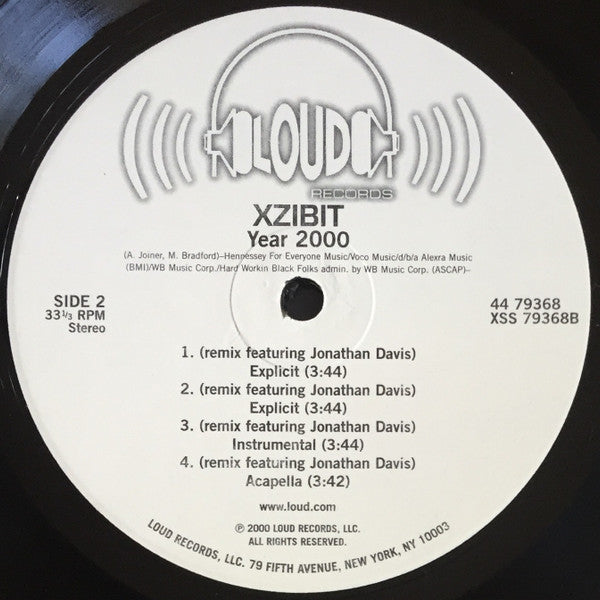 Xzibit : Year 2000 (12")