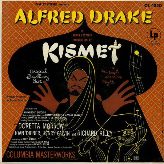 Alfred Drake & The Kismet Original Broadway Cast : Kismet (LP, RP)