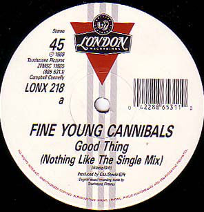 Fine Young Cannibals : Good Thing (12", Single)